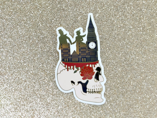 Stalking Jack the Ripper Sticker | Mirror Vinyl | Bookish Gift