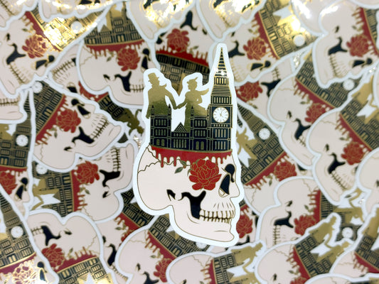 Stalking Jack the Ripper Sticker | Mirror Vinyl | Bookish Gift