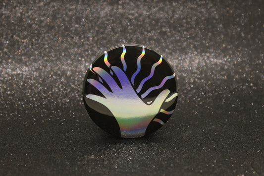 Shade Ability Button Pin | Keeper of the Lost Cities Inspired Badge | Holographic Bookish Pin (Copy) (Copy)