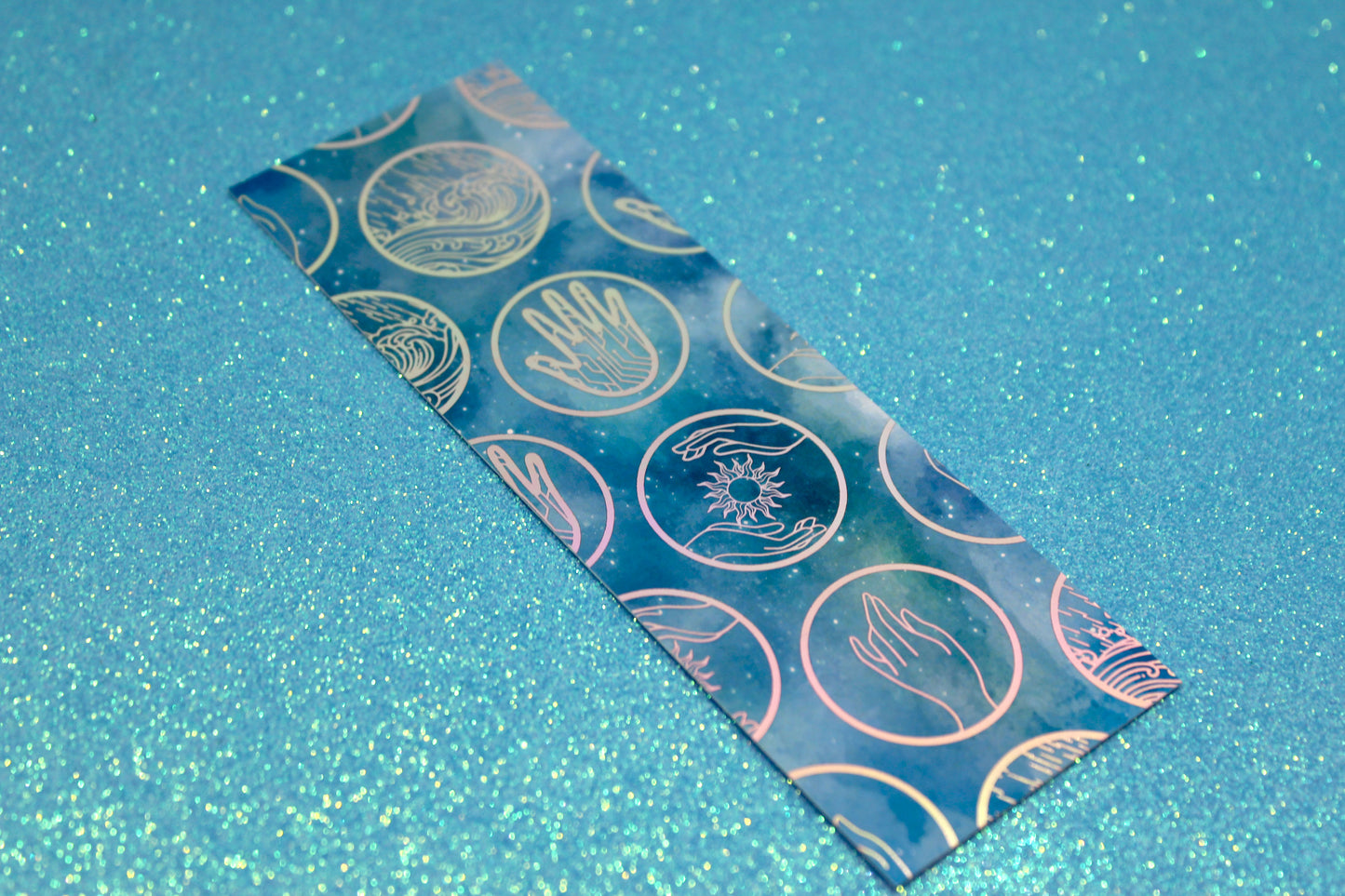 Keeper of the Lost Cities Bookmark | Exillium Ability Badges | Holographic Foil | KOTLC Inspired Gift for Readers | Double-Sided Bookmark