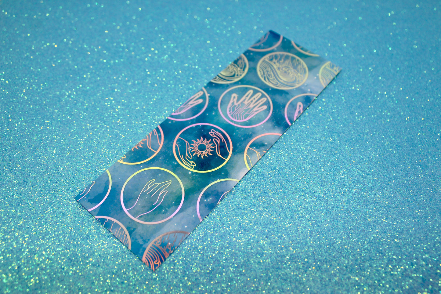 Keeper of the Lost Cities Bookmark | Exillium Ability Badges | Holographic Foil | KOTLC Inspired Gift for Readers | Double-Sided Bookmark