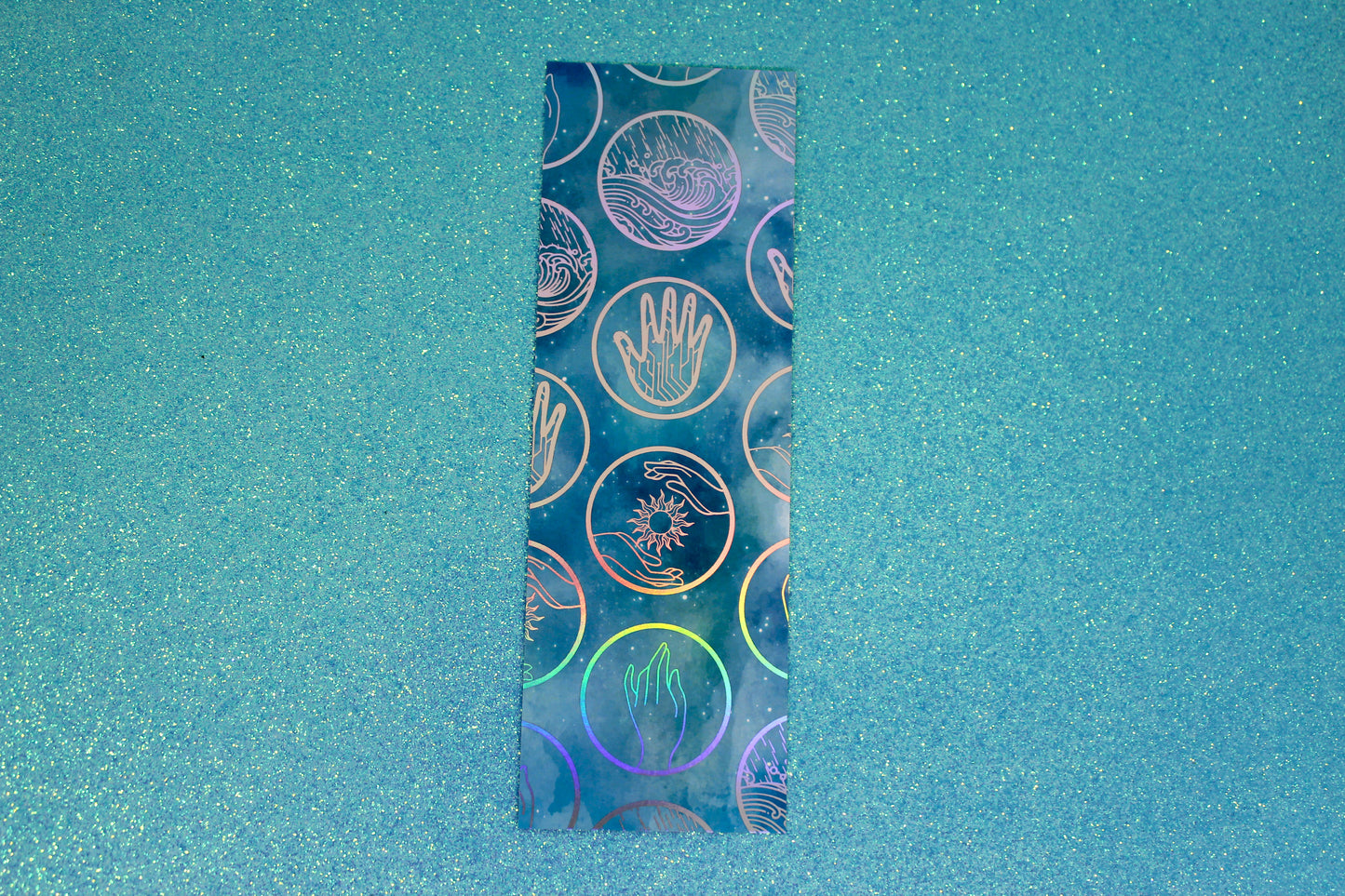Keeper of the Lost Cities Bookmark | Exillium Ability Badges | Holographic Foil | KOTLC Inspired Gift for Readers | Double-Sided Bookmark