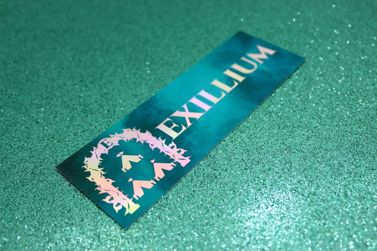 Keeper of the Lost Cities Exillium inspired Holographic Foil Bookmark | KOTLC Double-Sided | Bookish Gift for Fantasy Readers