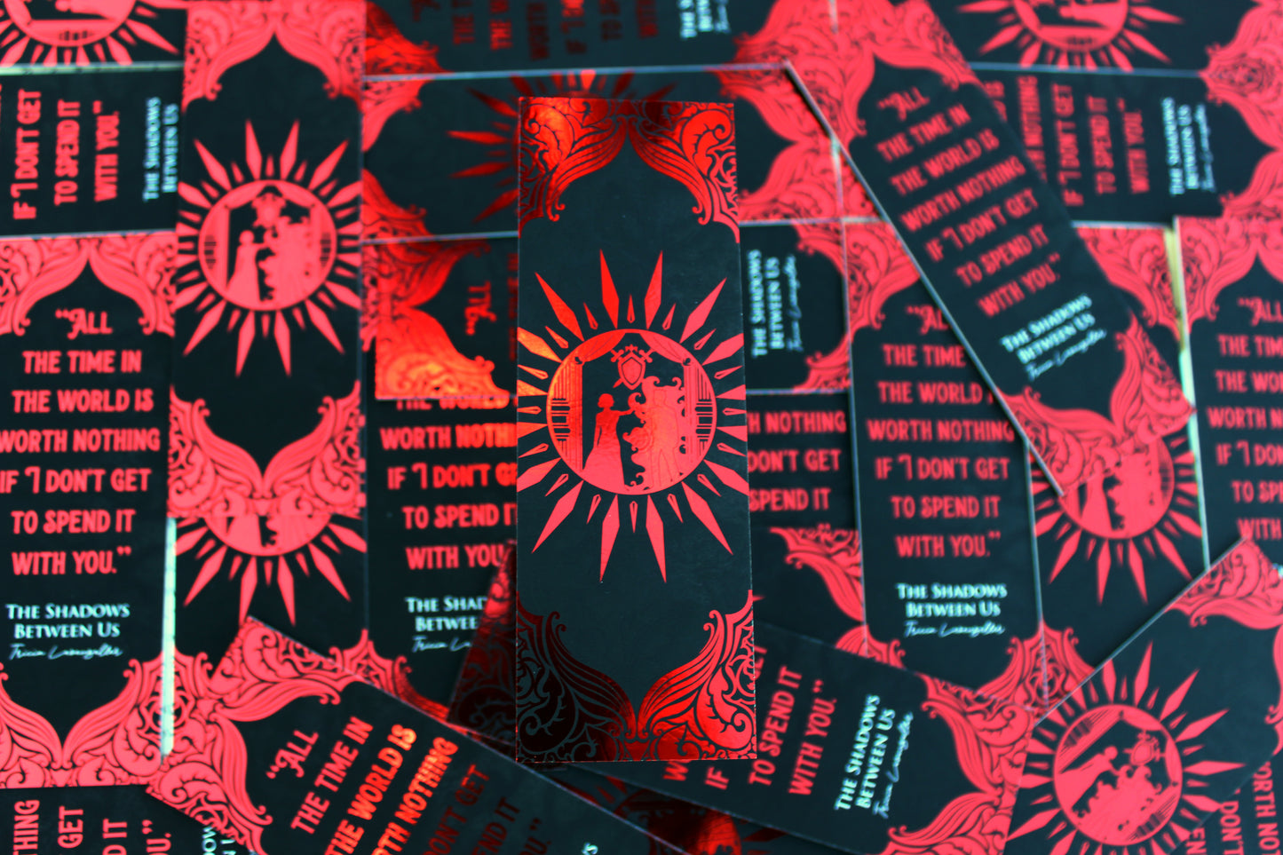 The Shadows Between Us inspired Bookmark | Inspired | Holographic Foil | Double-Sided | Bookish Gift for Fantasy Readers