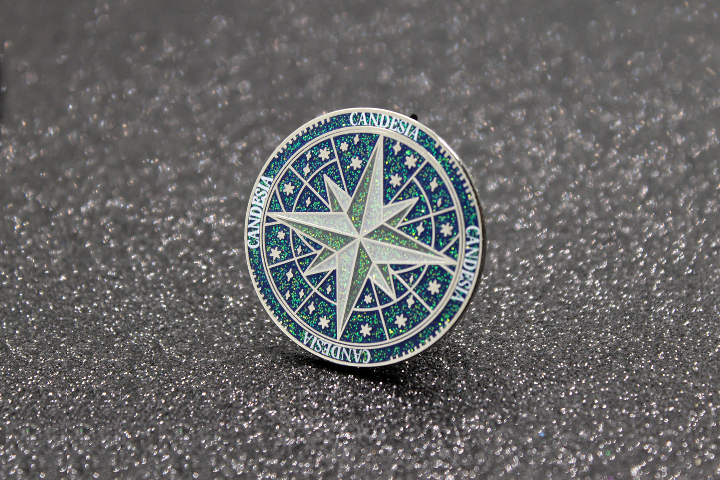Keeper of the Lost Cities inspired bookish enamel pin unmapped stars