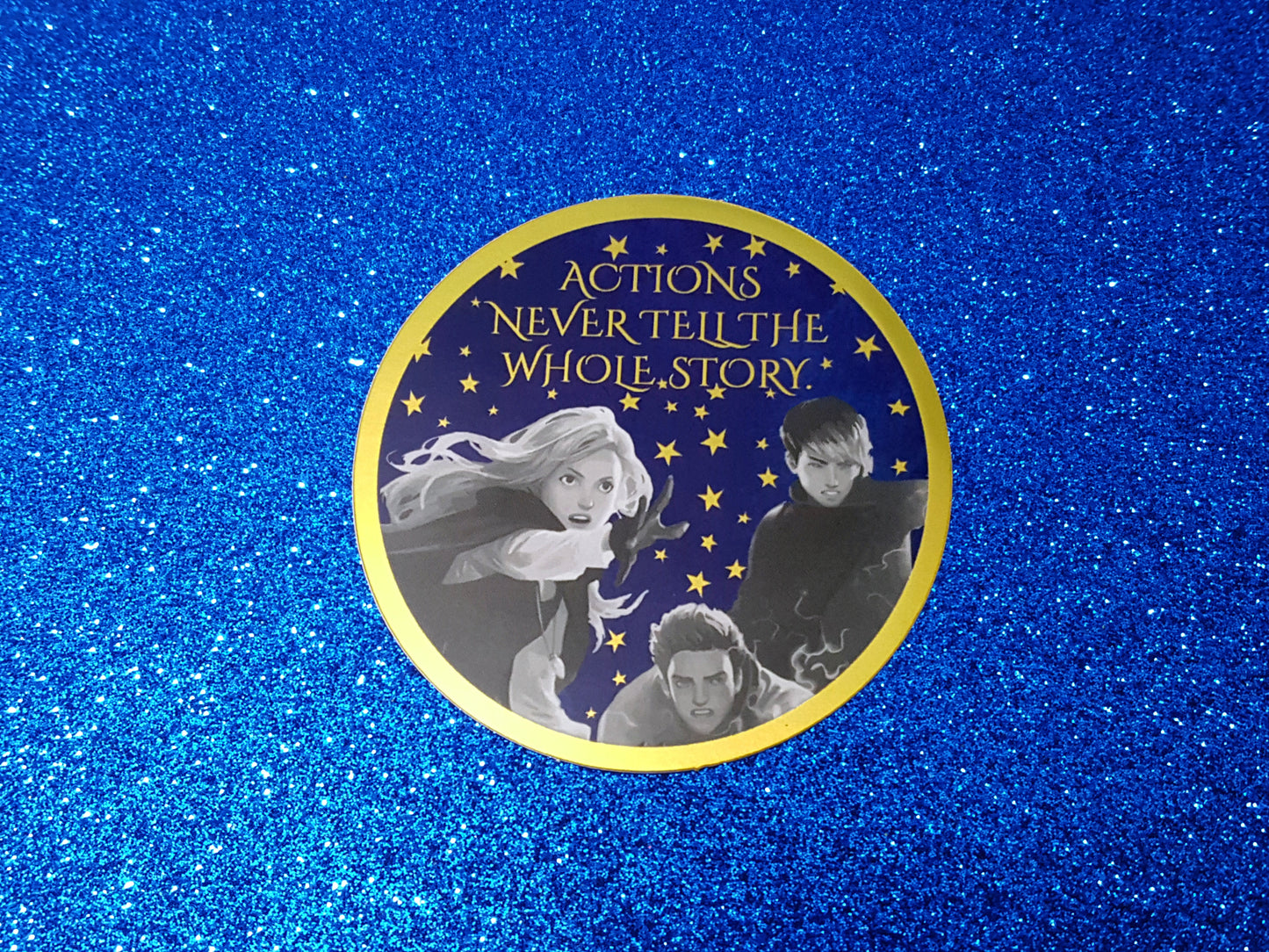 Keeper of the Lost Cities bookish quote waterproof vinyl mirror sticker