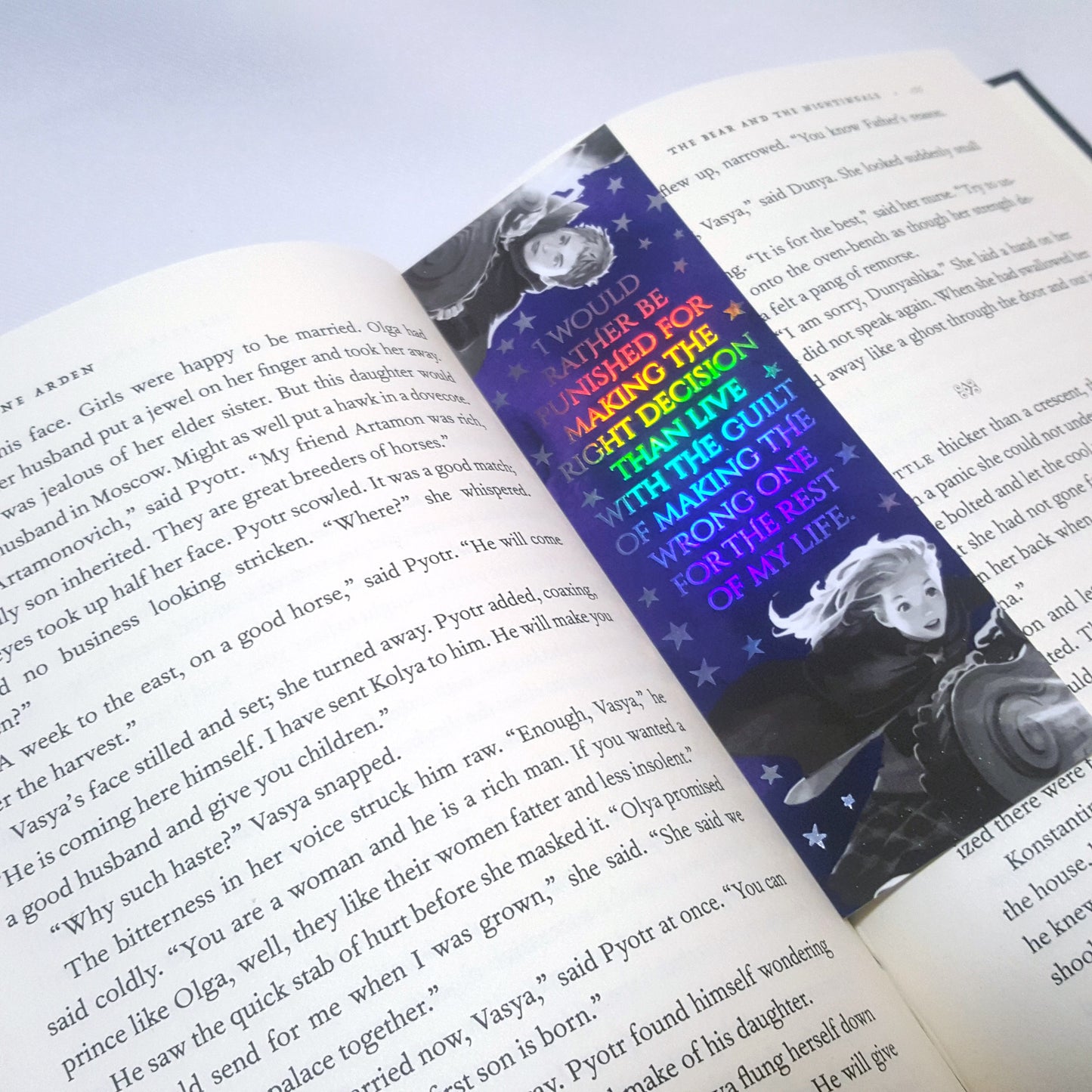 Keeper of the Lost Cities inspired holographic bookmarks