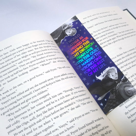 Keeper of the Lost Cities inspired holographic bookmarks