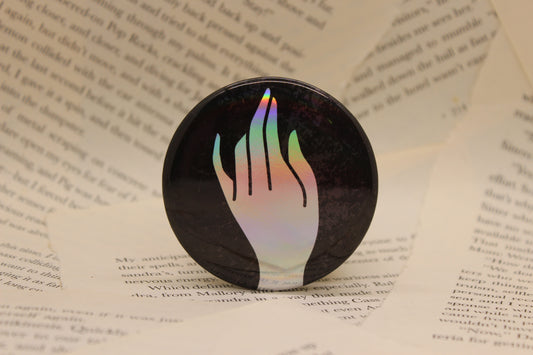 Inflictor Ability Button Pin | Keeper of the Lost Cities Inspired Badge | Holographic Bookish Pin (Copy)