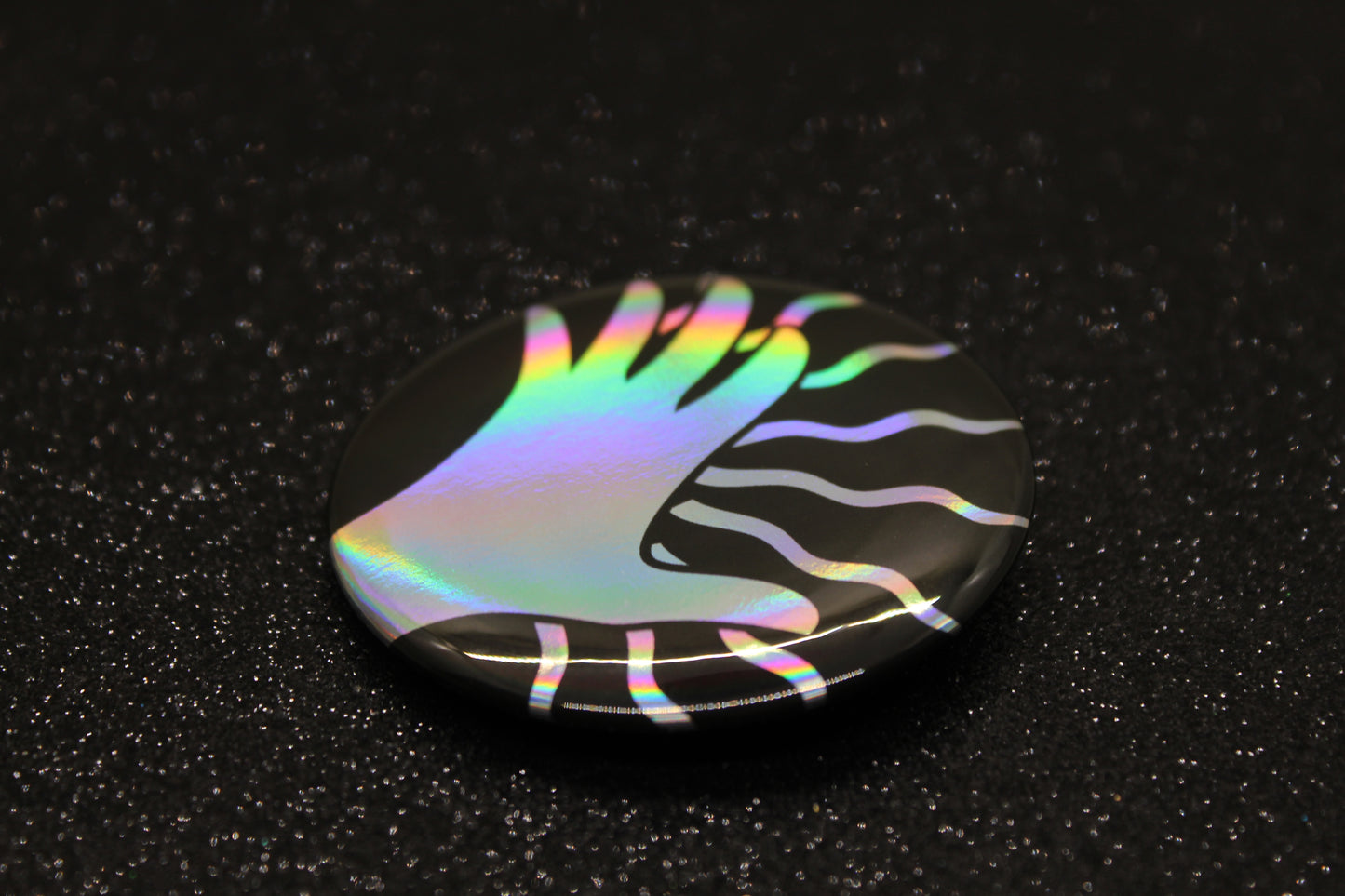 Shade Ability Button Pin | Keeper of the Lost Cities Inspired Badge | Holographic Bookish Pin (Copy) (Copy)