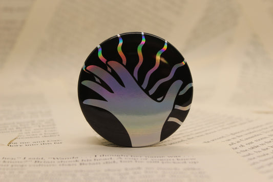 Shade Ability Button Pin | Keeper of the Lost Cities Inspired Badge | Holographic Bookish Pin (Copy) (Copy)