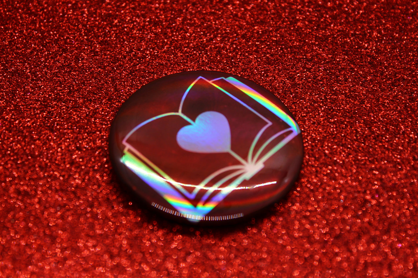 Empath Ability Button Pin | Keeper of the Lost Cities Inspired Badge | Holographic Bookish Pin (Copy) (Copy) (Copy) (Copy)