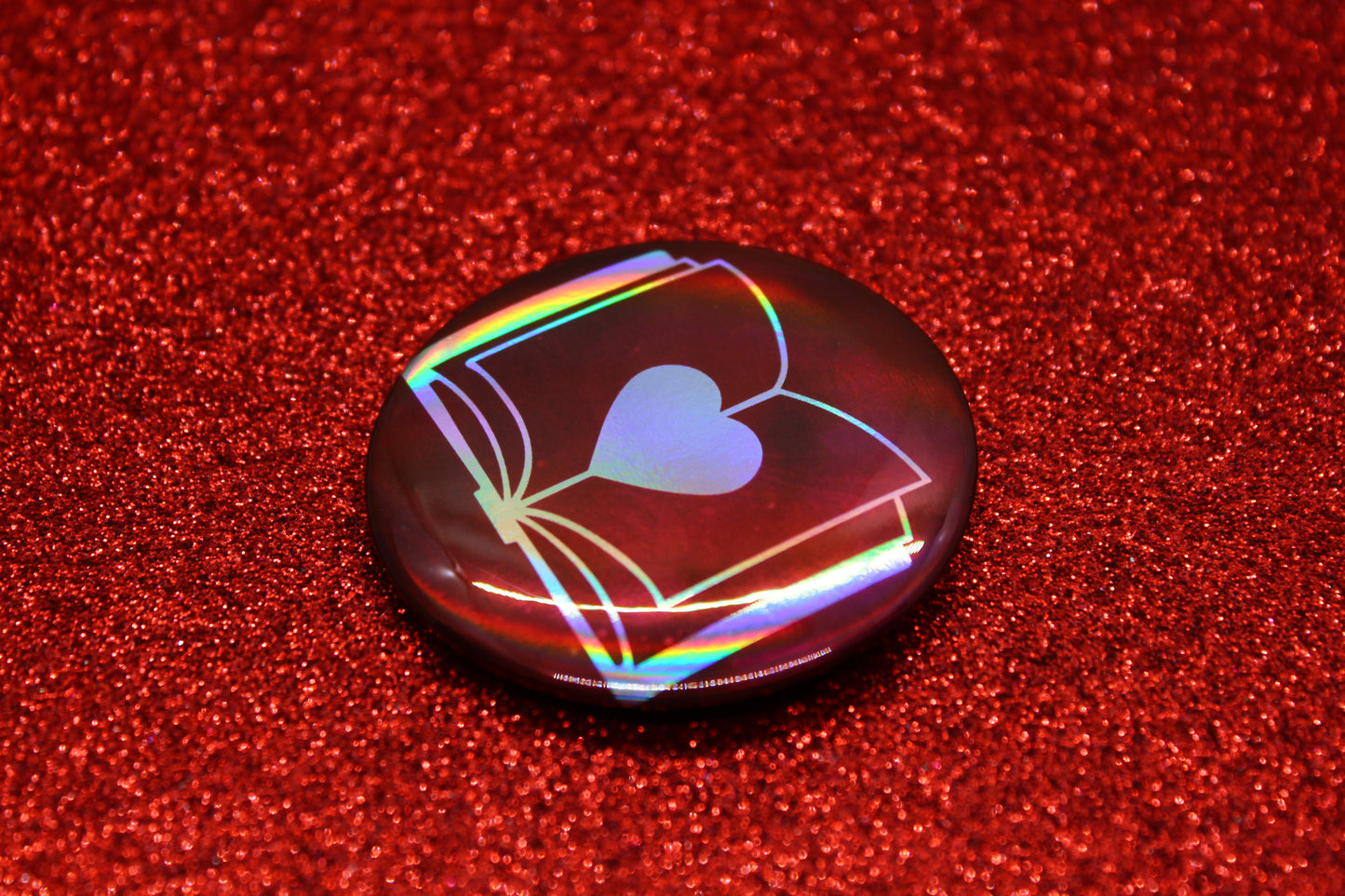 Empath Ability Button Pin | Keeper of the Lost Cities Inspired Badge | Holographic Bookish Pin (Copy) (Copy) (Copy) (Copy)