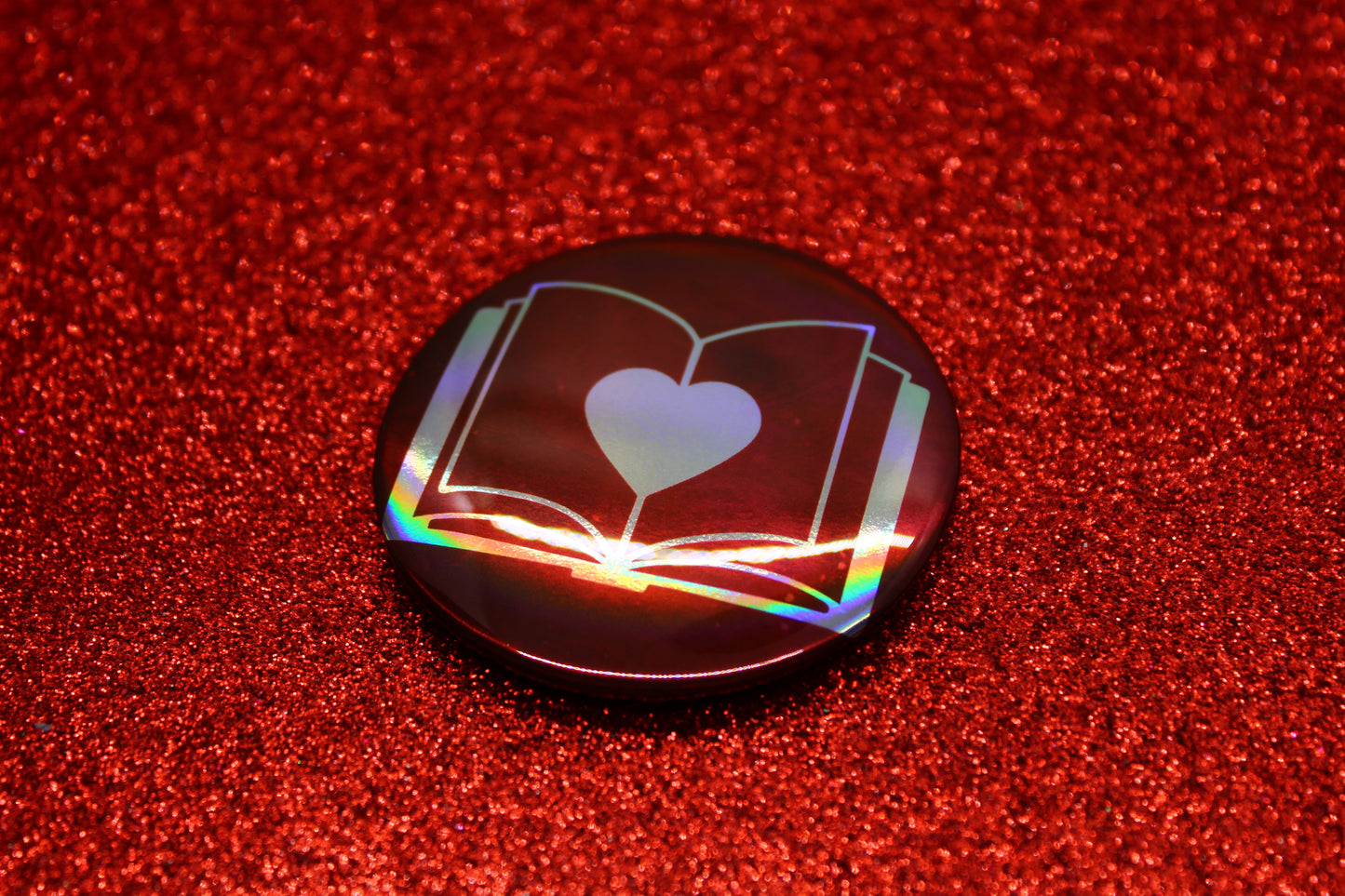 Empath Ability Button Pin | Keeper of the Lost Cities Inspired Badge | Holographic Bookish Pin (Copy) (Copy) (Copy) (Copy)