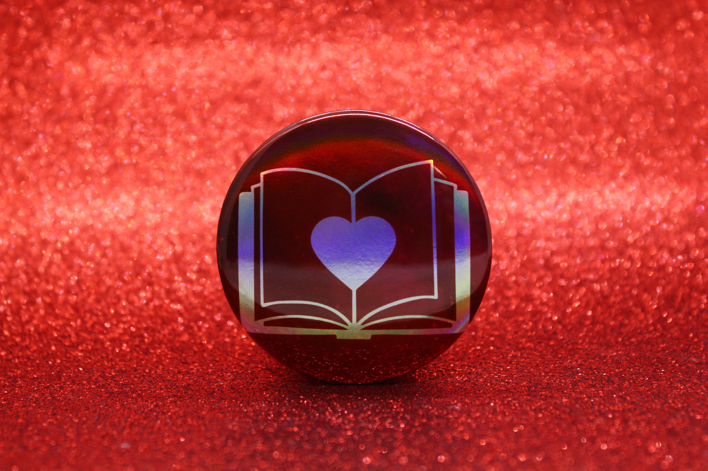 Empath Ability Button Pin | Keeper of the Lost Cities Inspired Badge | Holographic Bookish Pin (Copy) (Copy) (Copy) (Copy)