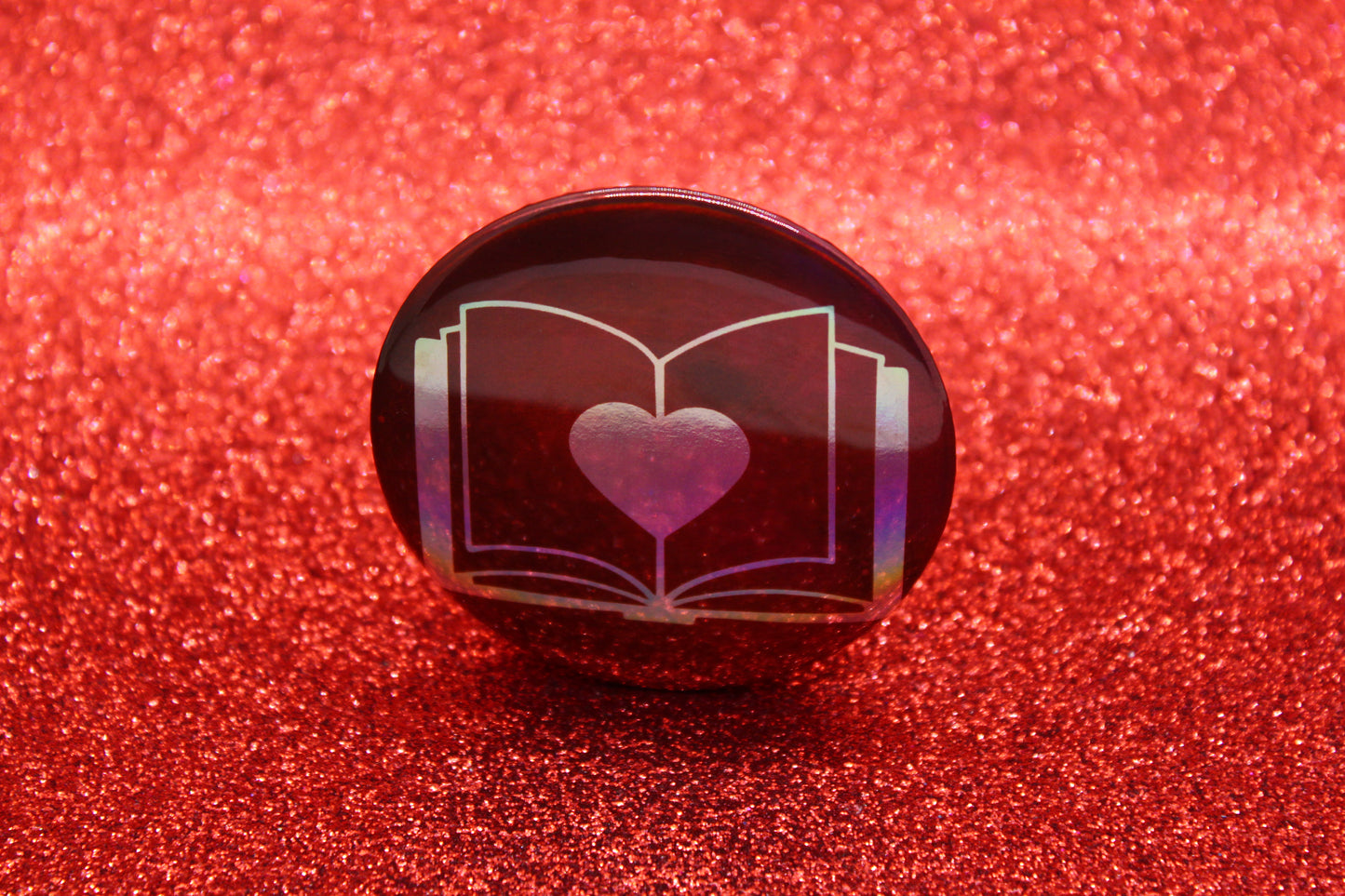 Empath Ability Button Pin | Keeper of the Lost Cities Inspired Badge | Holographic Bookish Pin (Copy) (Copy) (Copy) (Copy)