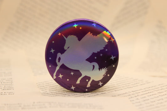 Teleporter Ability Button Pin | Keeper of the Lost Cities Inspired Badge | Holographic Bookish Pin (Copy) (Copy) (Copy) (Copy) (Copy) (Copy) (Copy)