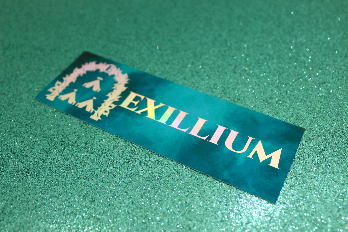 Keeper of the Lost Cities Exillium inspired Holographic Foil Bookmark | Double-sided bookmark | KOTLC