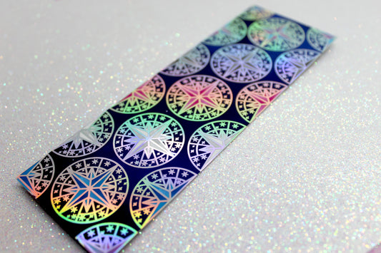 Keeper of the Lost Cities Unmapped Stars inspired Holographic Foil Bookmark | Double-sided bookmark | KOTLC
