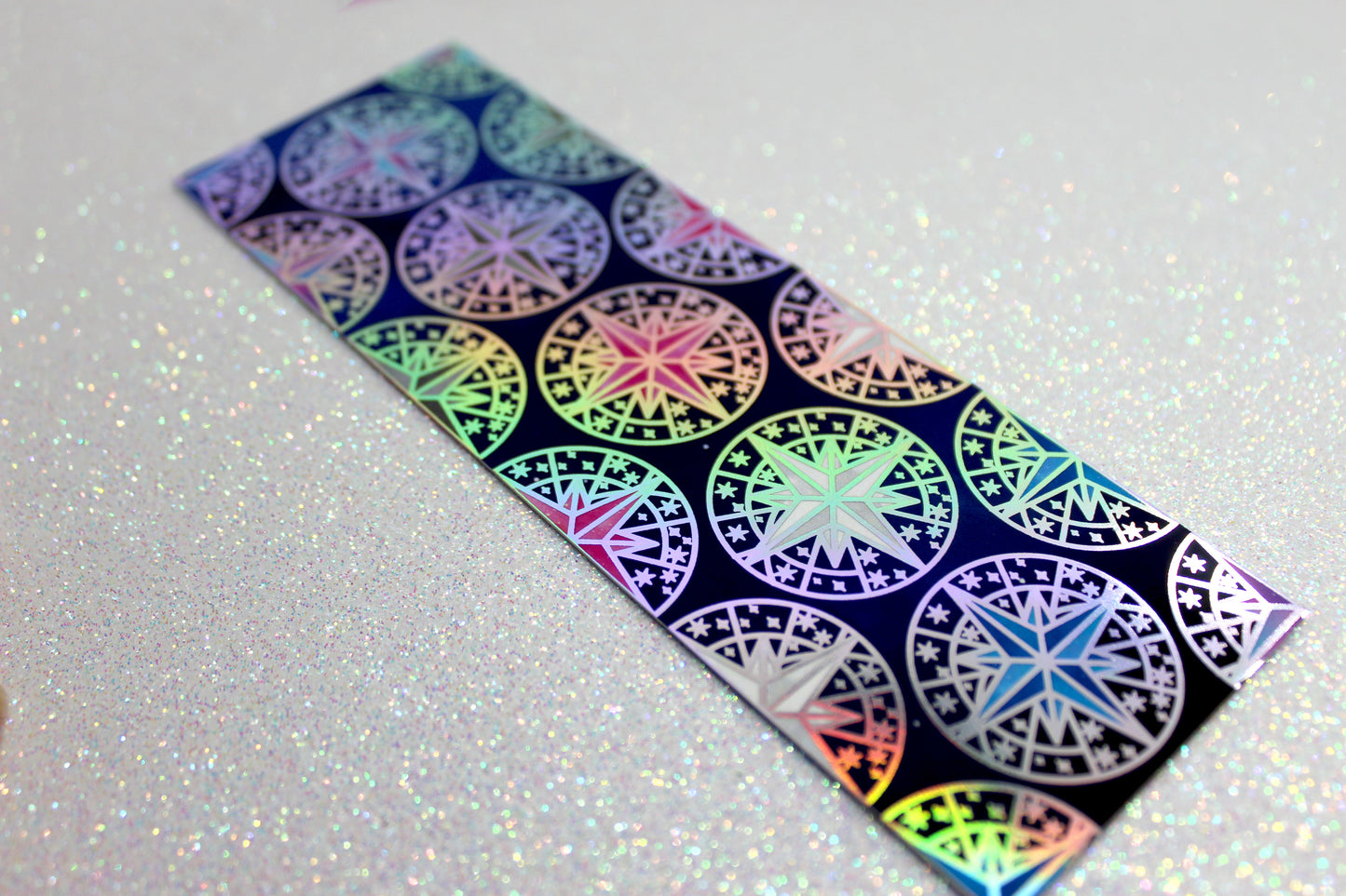 Keeper of the Lost Cities Unmapped Stars inspired Holographic Foil Bookmark | Double-sided bookmark | KOTLC