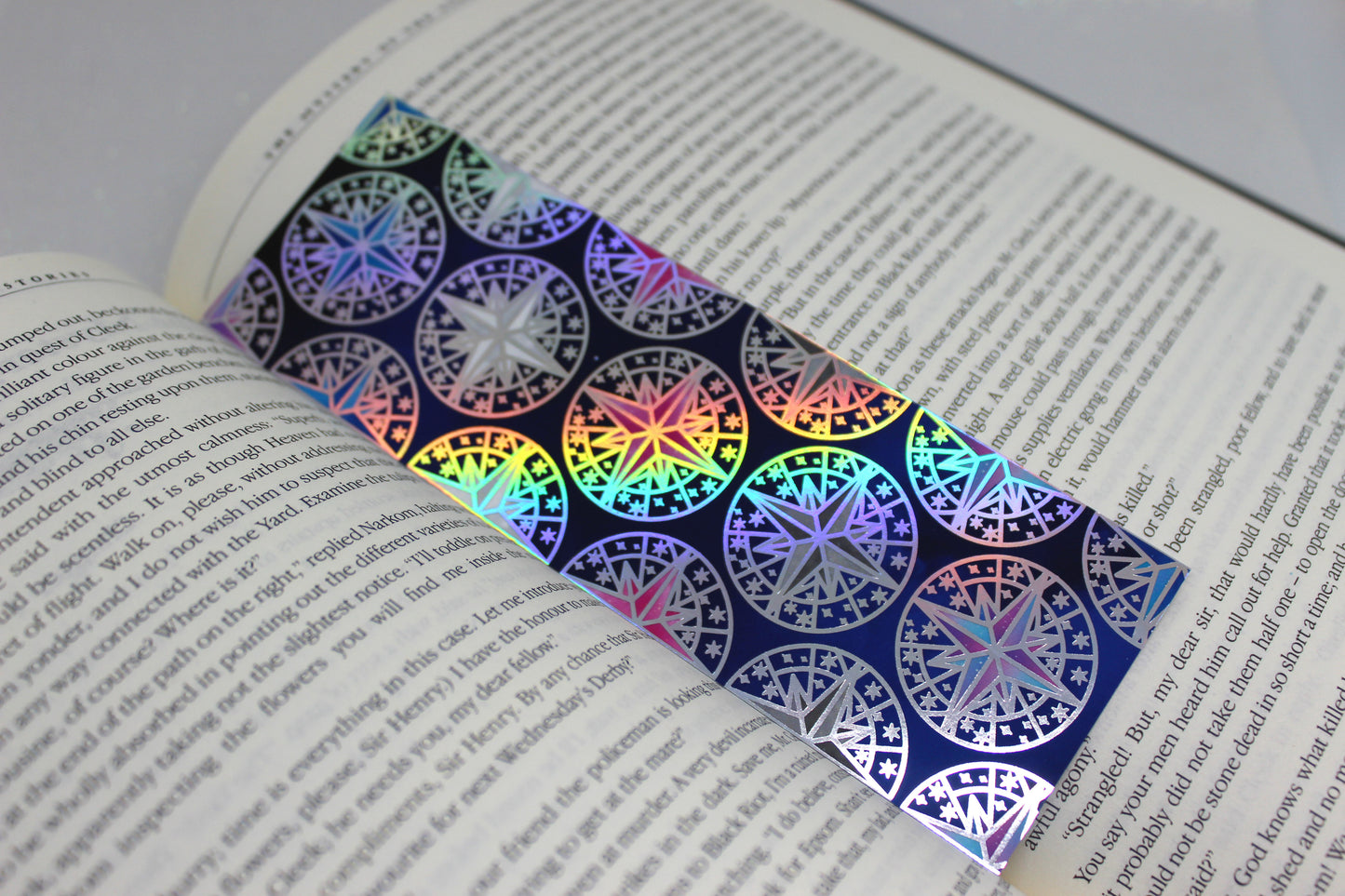 Keeper of the Lost Cities Unmapped Stars inspired Holographic Foil Bookmark | Double-sided bookmark | KOTLC