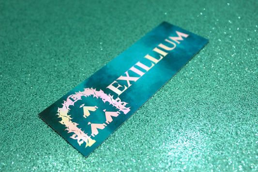Keeper of the Lost Cities Exillium inspired Holographic Foil Bookmark | Double-sided bookmark | KOTLC
