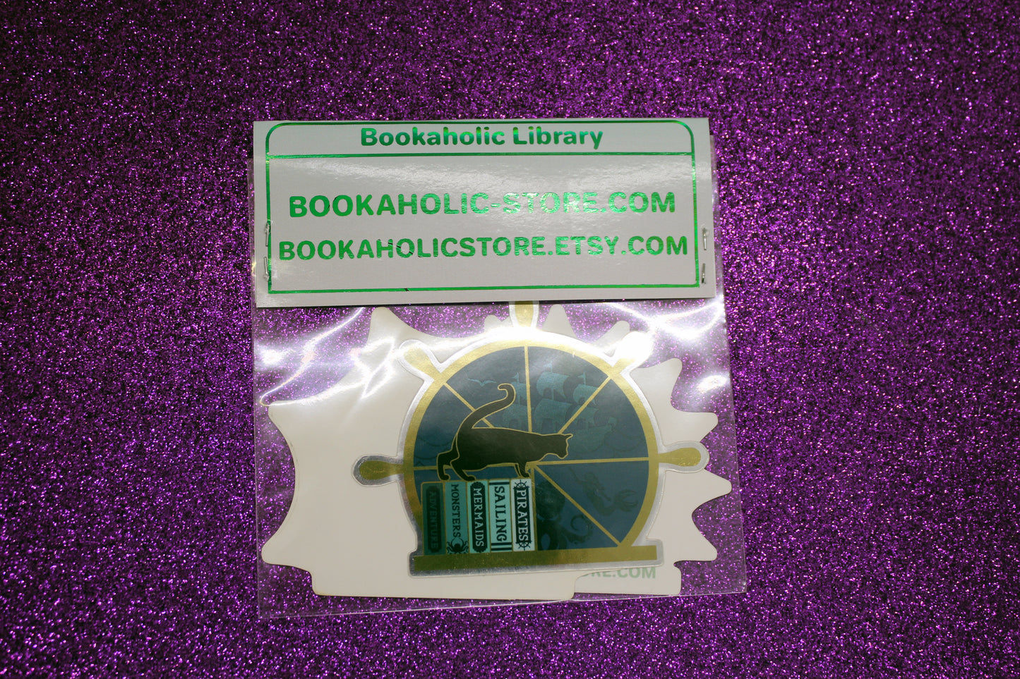 Literary Genre Window Sticker Pack | Sci-Fi, Horror & Nautical Fiction | Mirror Bookish Vinyl Stickers