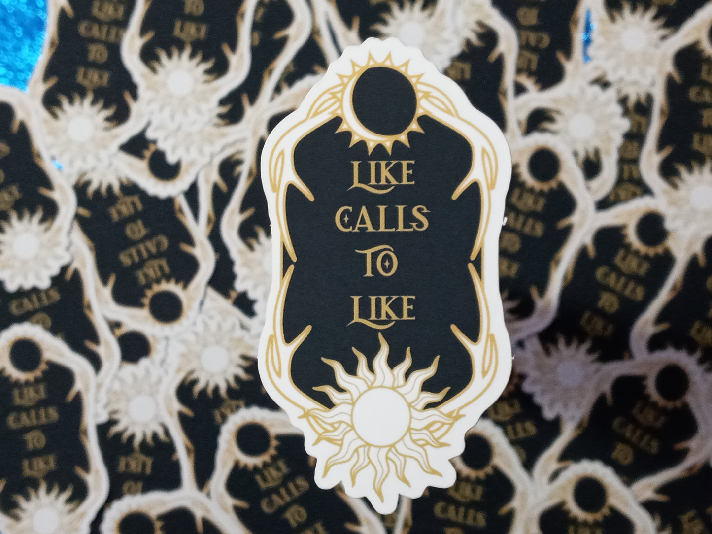 Shadow and Bone inspired bookish vinyl sticker