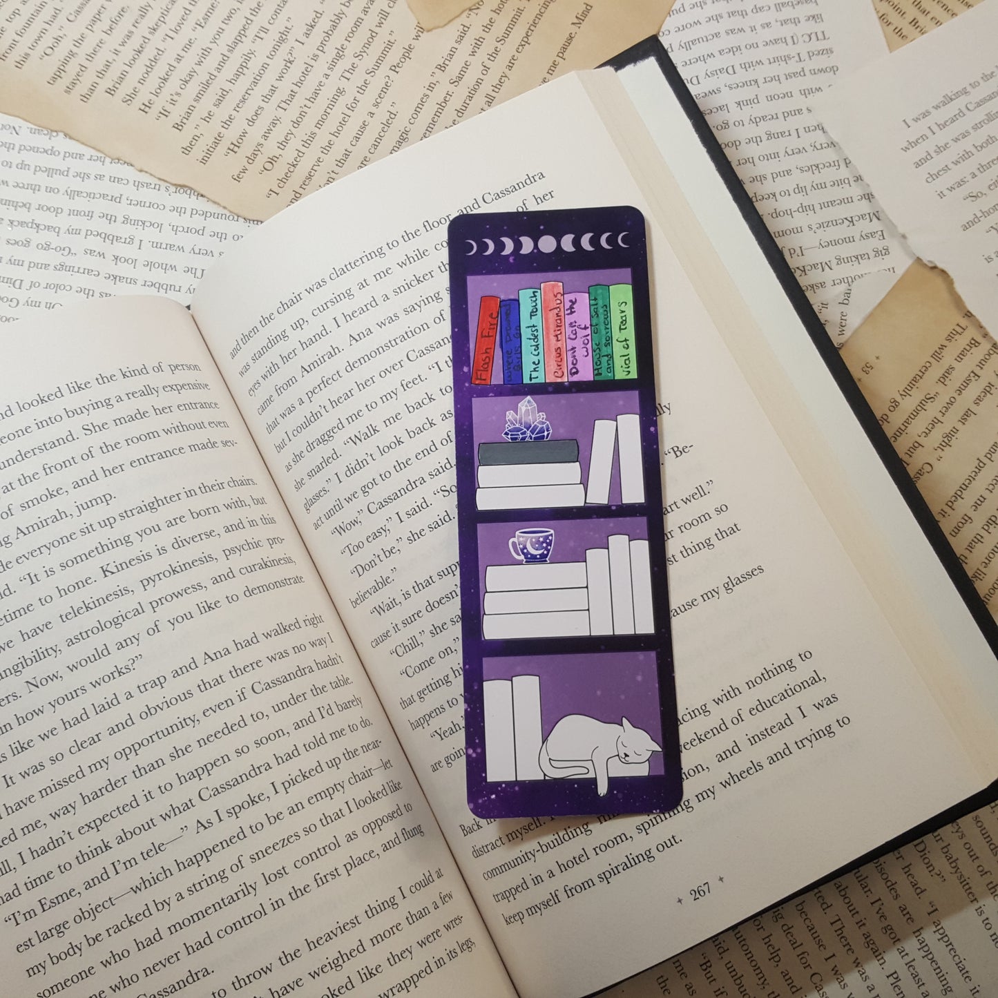 Reading Tracker Bookmark | Foil Bookmark