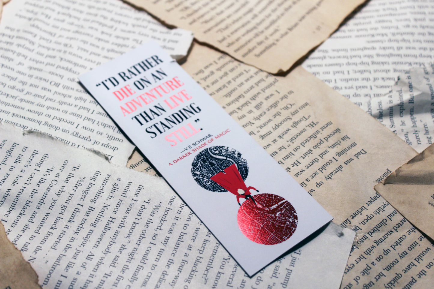 A Darker Shade of Magic foil Bookmark Set