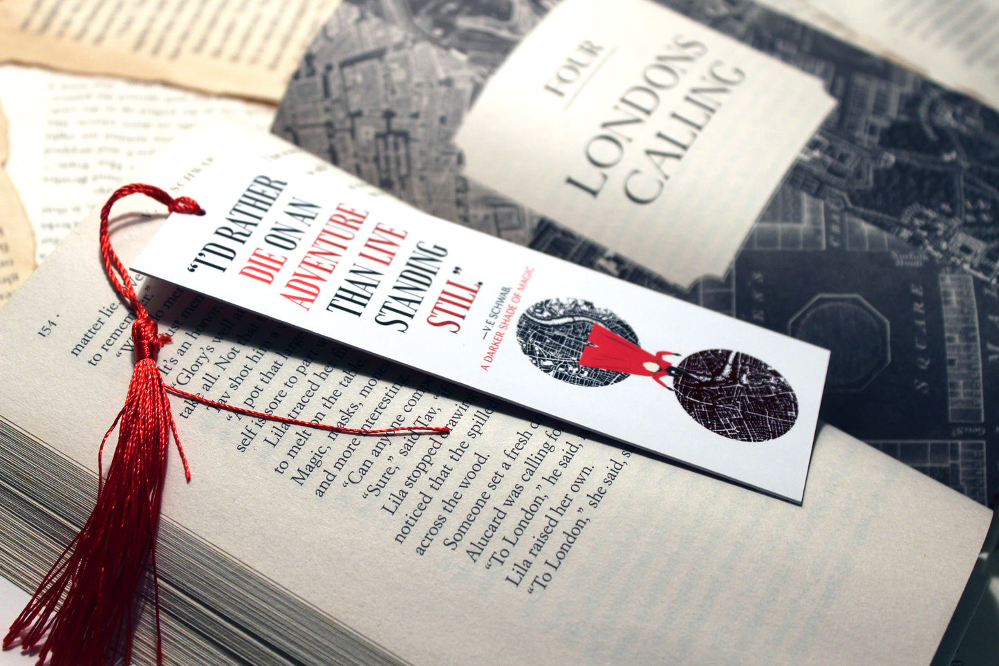 A Darker Shade of Magic foil Bookmark Set