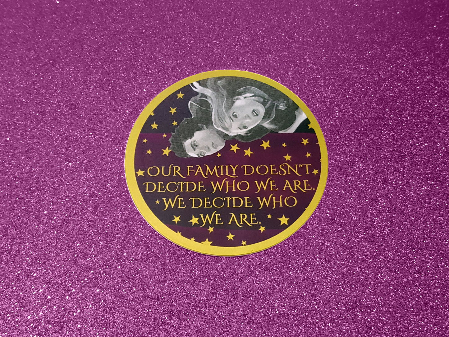 Keeper of the Lost Cities bookish quote waterproof vinyl mirror sticker