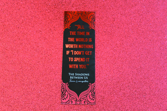 The Shadows Between Us inspired bookish foil bookmark