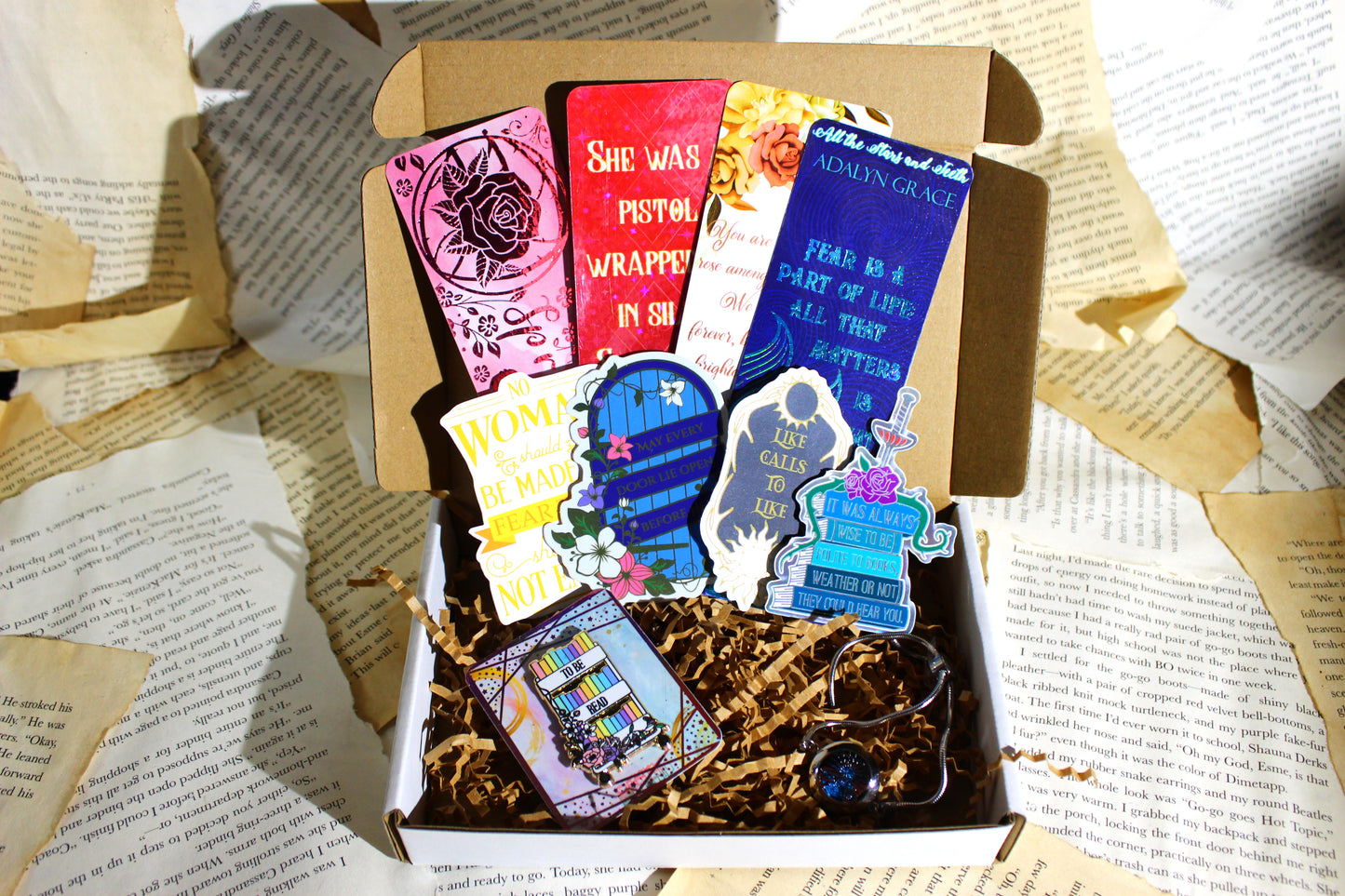 Young Adult+ Oopsie Bookish Items Mystery Box