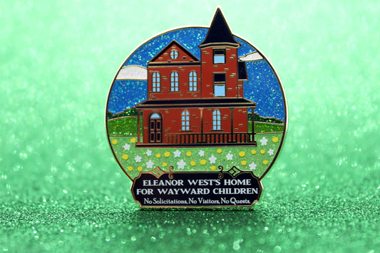 Wayward Children Eleanor West's Home inspired bookish enamel pin