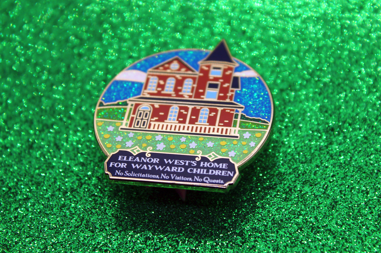 Wayward Children Eleanor West's Home inspired bookish enamel pin