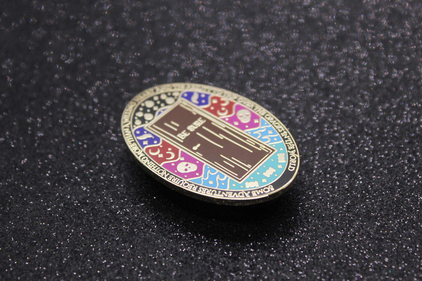 Wayward Children inspired bookish enamel pin