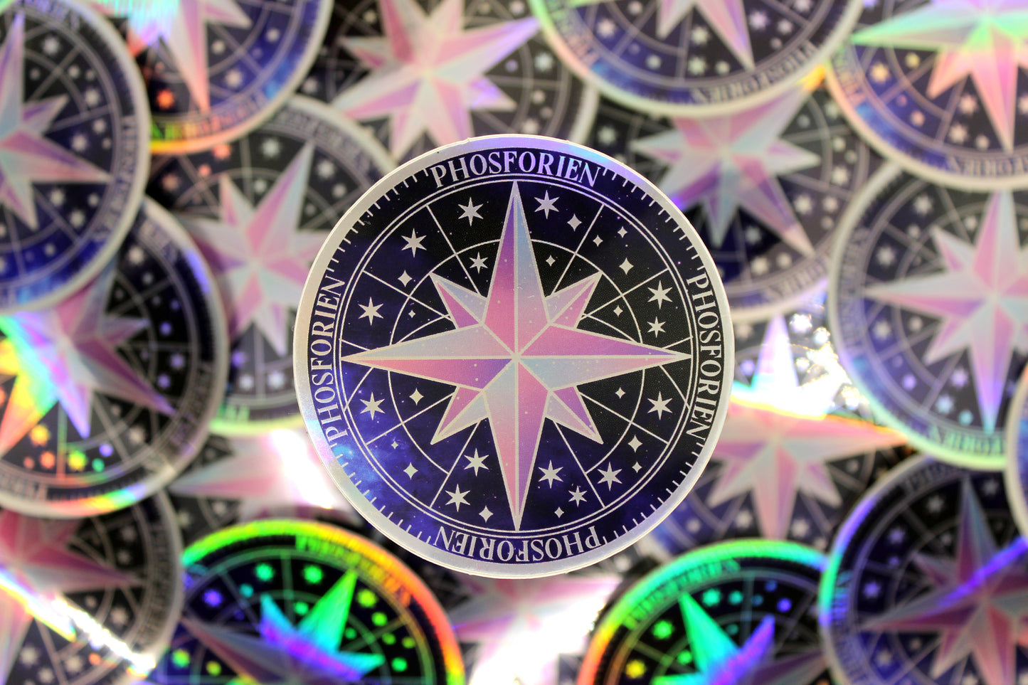 Keeper of the Lost Cities inspired bookish holographic vinyl sticker unmapped stars