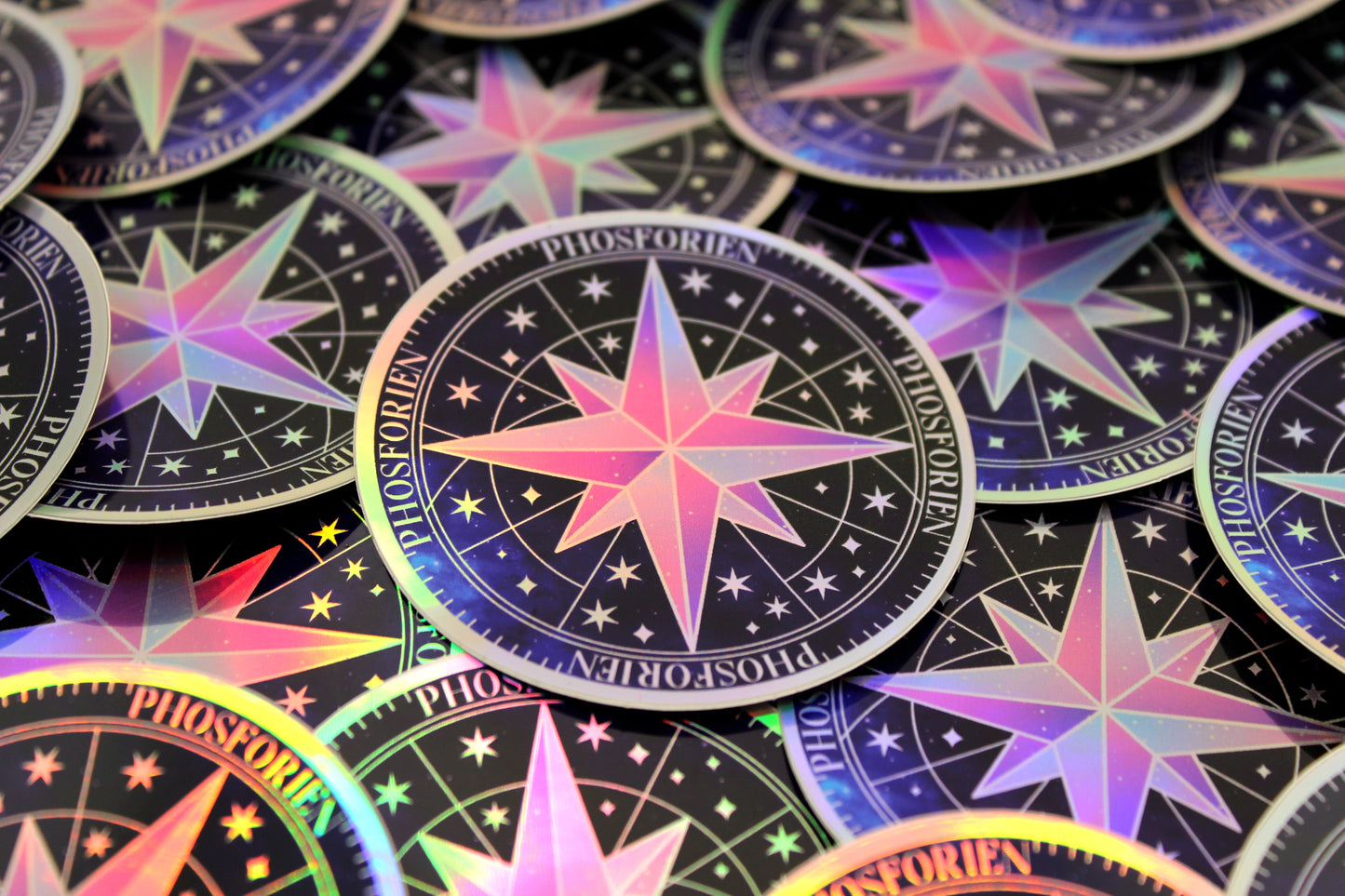 Keeper of the Lost Cities inspired bookish holographic vinyl sticker unmapped stars