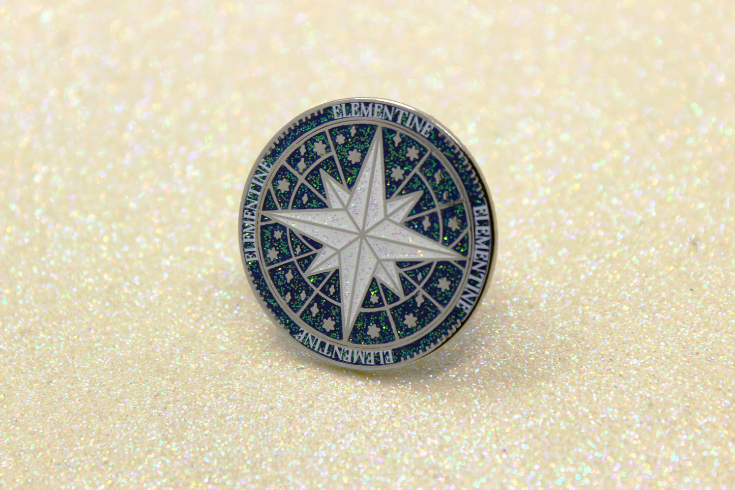 Keeper of the Lost Cities inspired bookish enamel pin unmapped stars