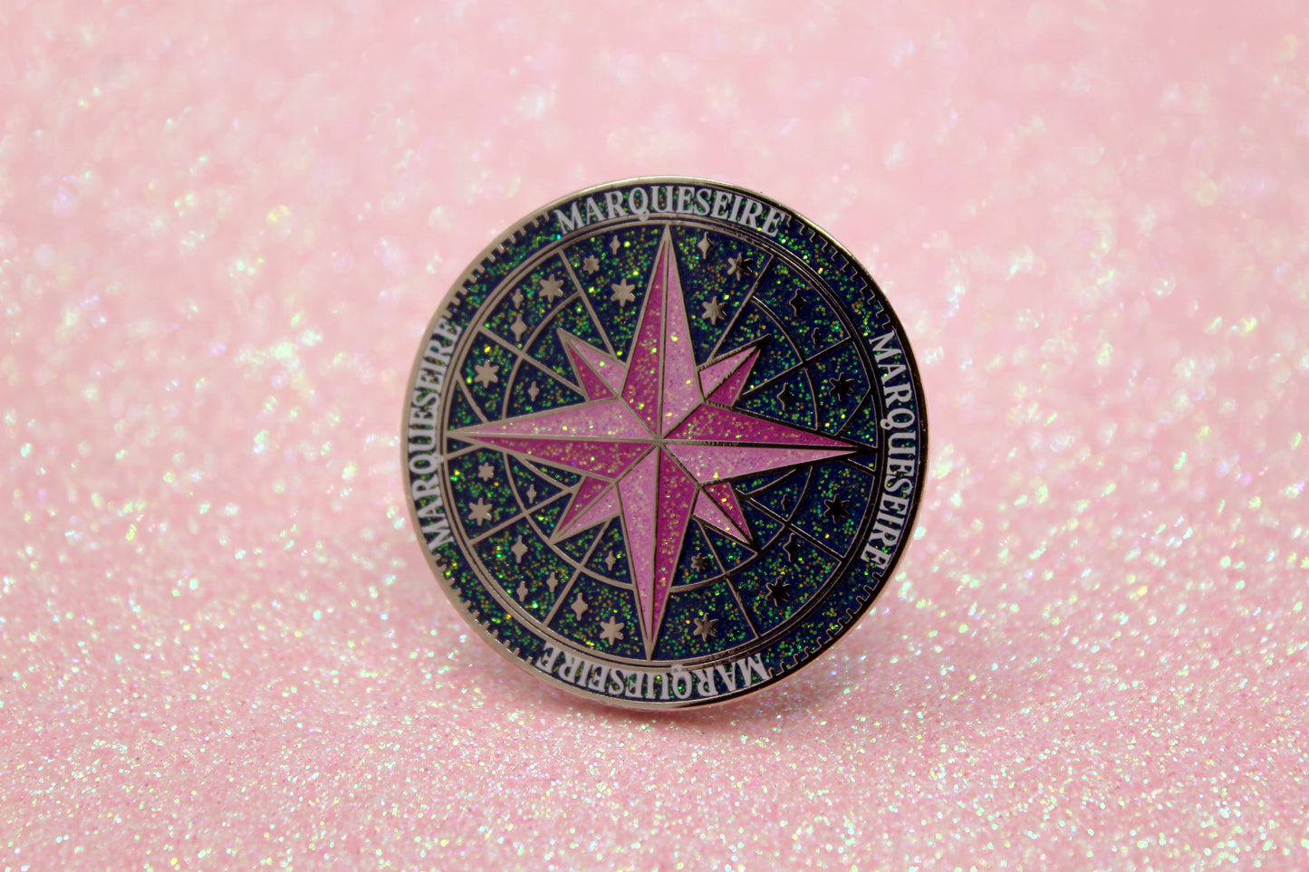 Keeper of the Lost Cities inspired bookish enamel pin unmapped stars