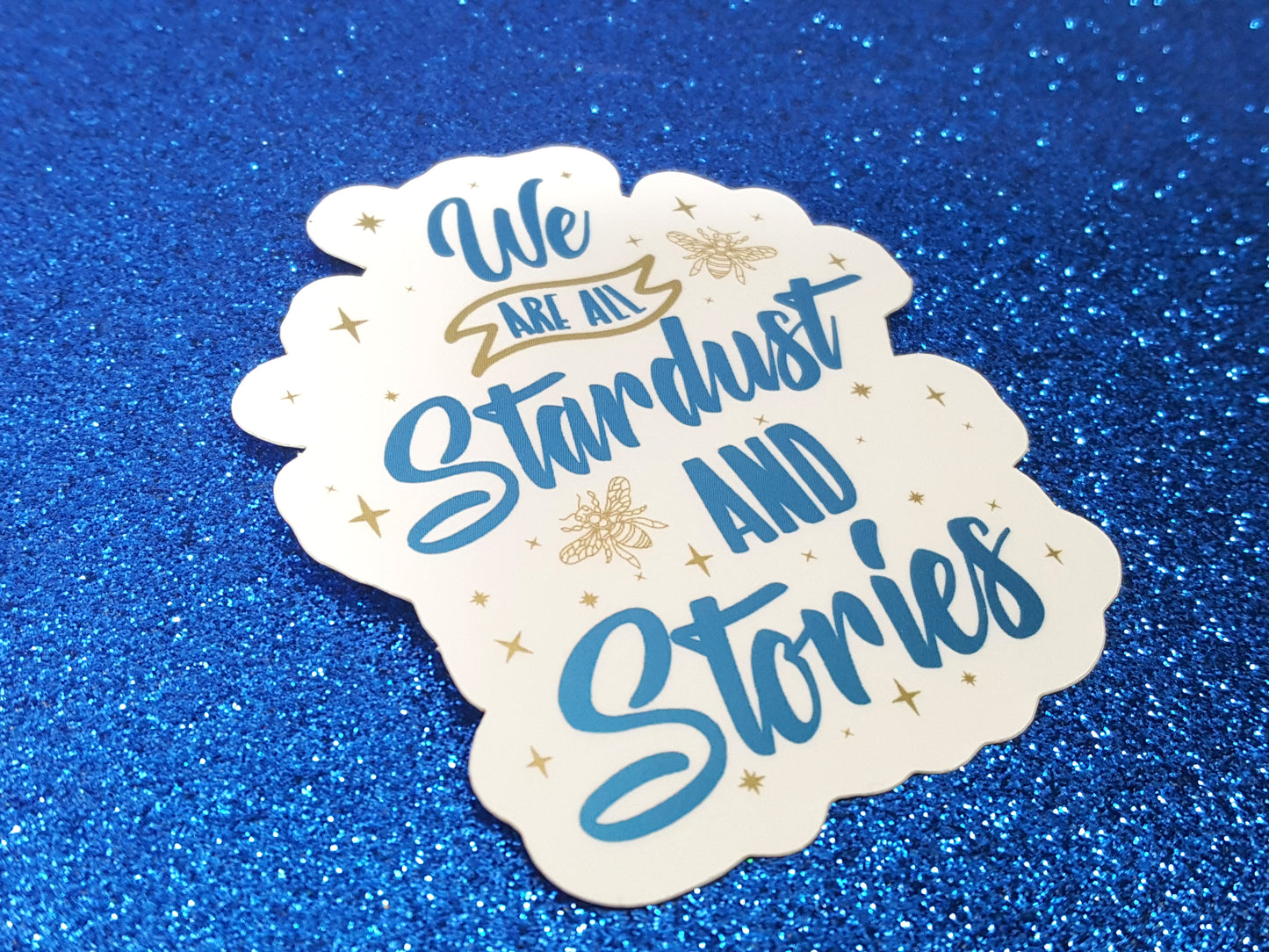 The Starless Sea inspired bookish mirror vinyl sticker