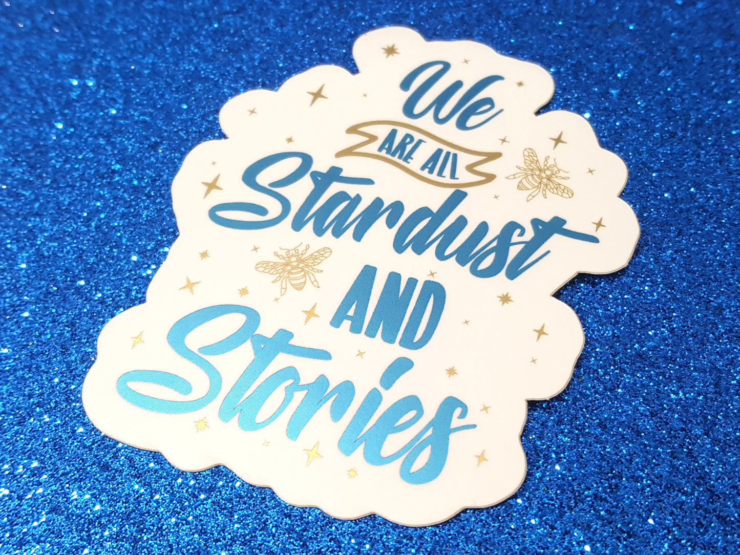 The Starless Sea inspired bookish mirror vinyl sticker