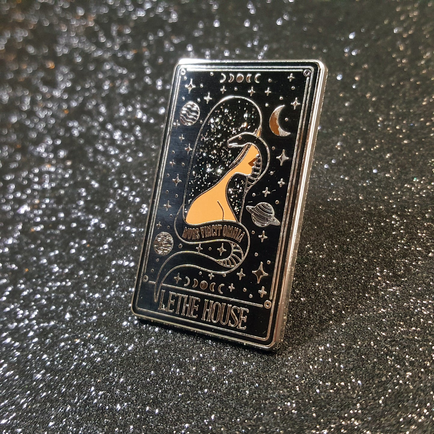 Ninth House inspired enamel pin | Galaxy Stern