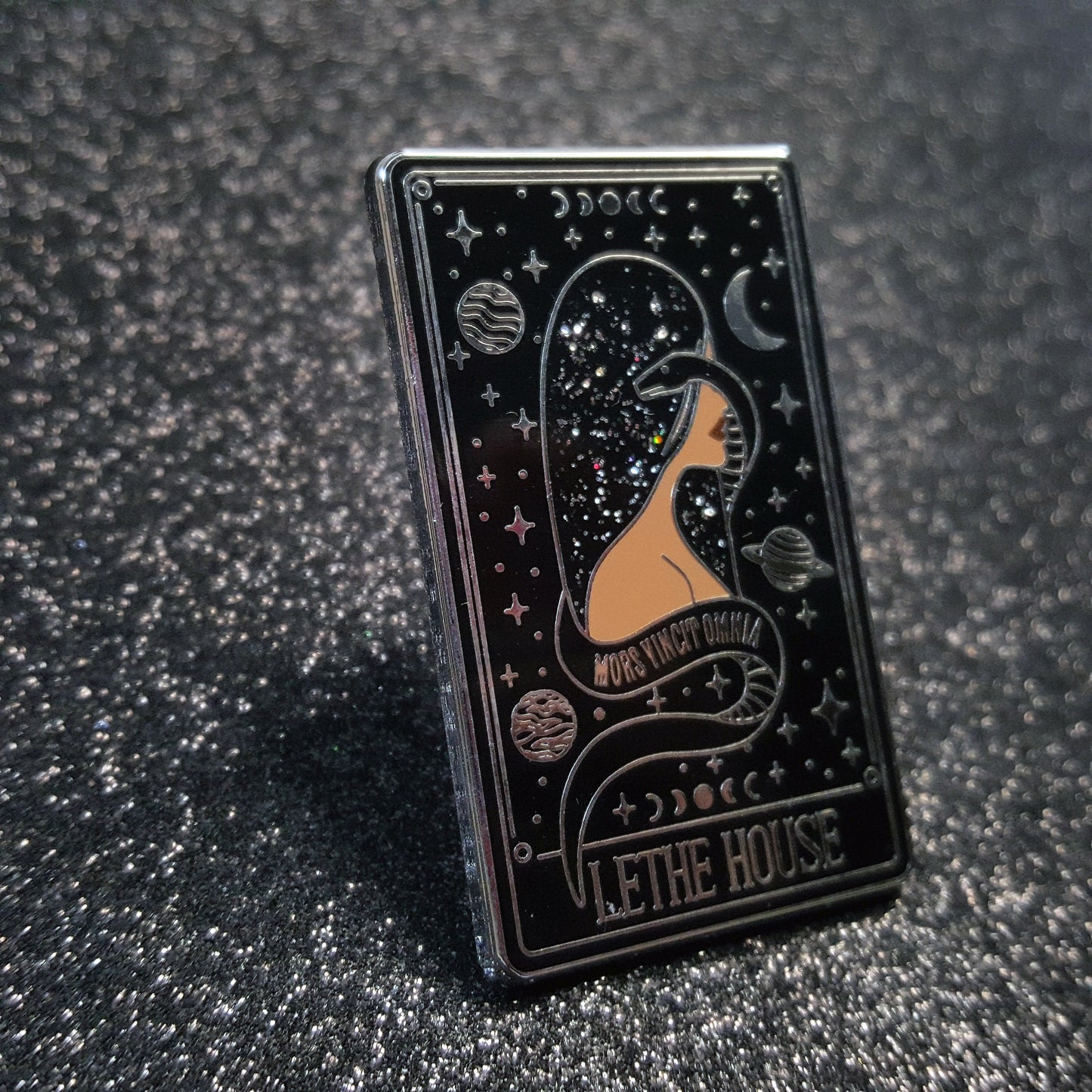 Ninth House inspired enamel pin | Galaxy Stern