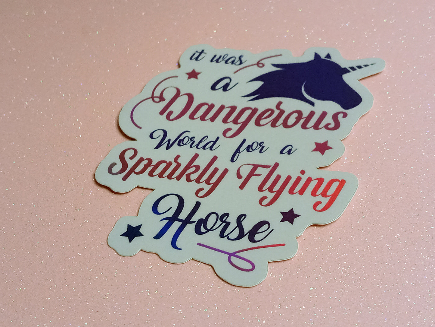 Keeper of the Lost Cities inspired bookish holographic vinyl sticker