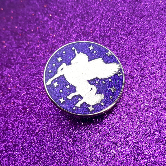 Keeper of the Lost Cities inspired Teleporter ability badge enamel pin