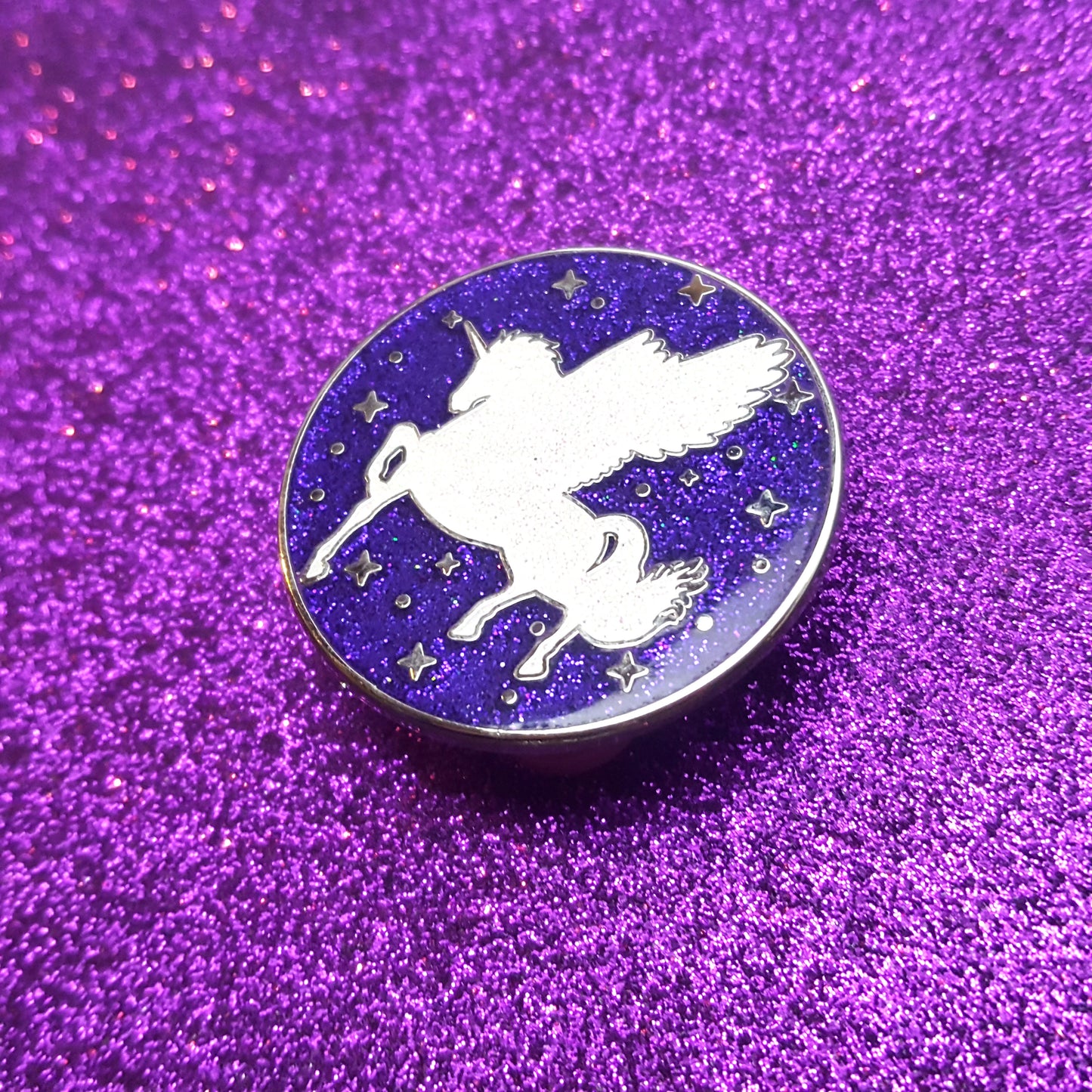 Keeper of the Lost Cities inspired Teleporter ability badge enamel pin