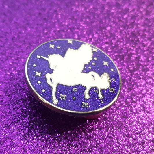 Keeper of the Lost Cities inspired Teleporter ability badge enamel pin