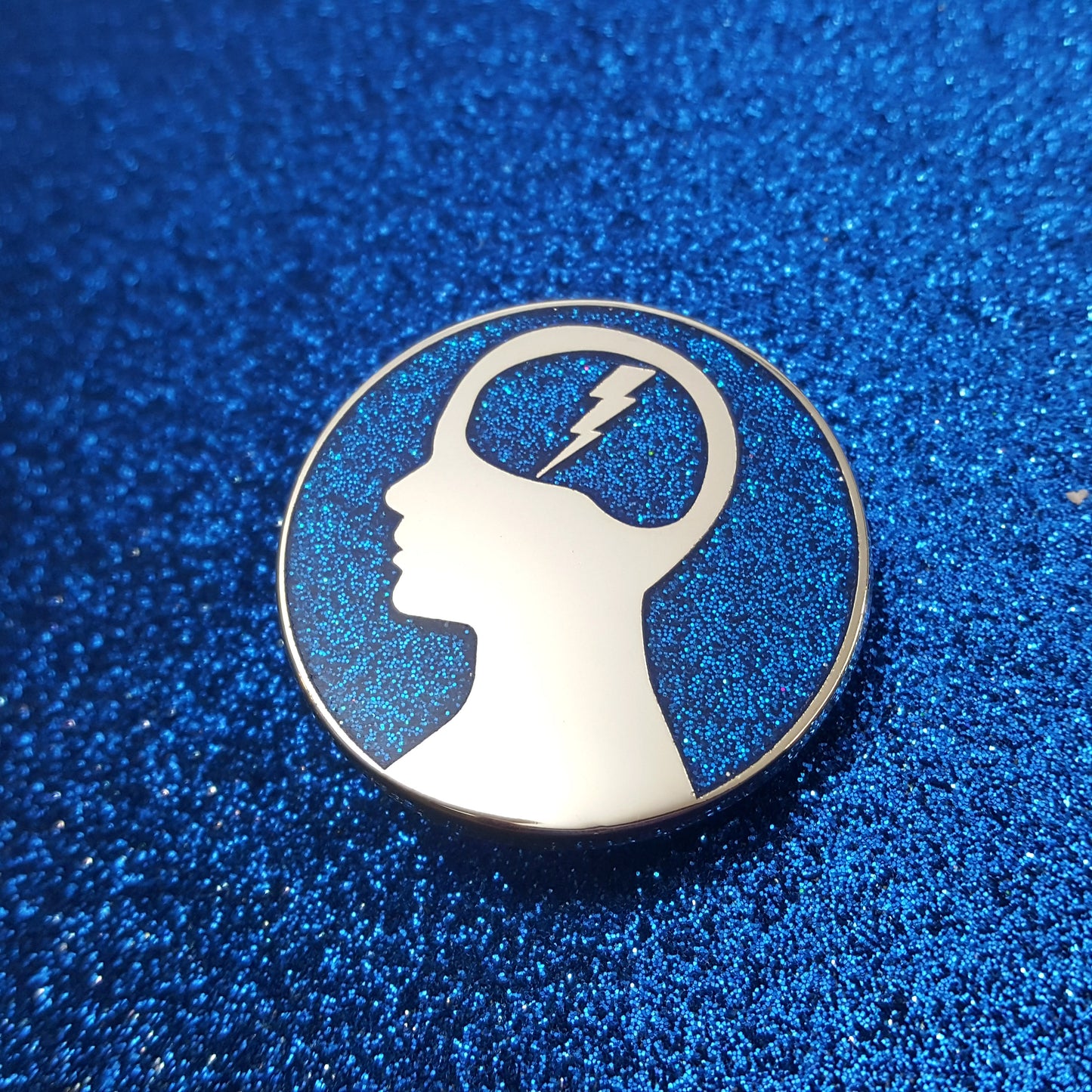 Keeper of the Lost Cities inspired Telepath ability badge enamel pin